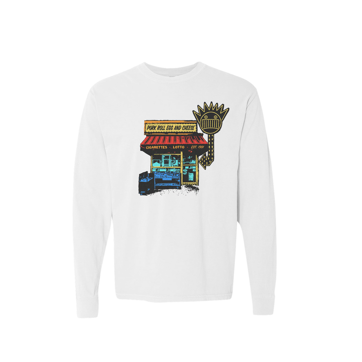 Pork Roll Egg and Cheese Long-Sleeve