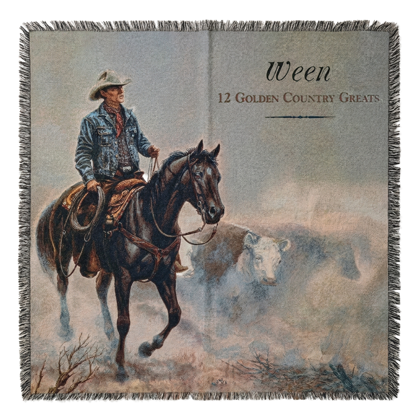 12 Golden Country Greats Blanket