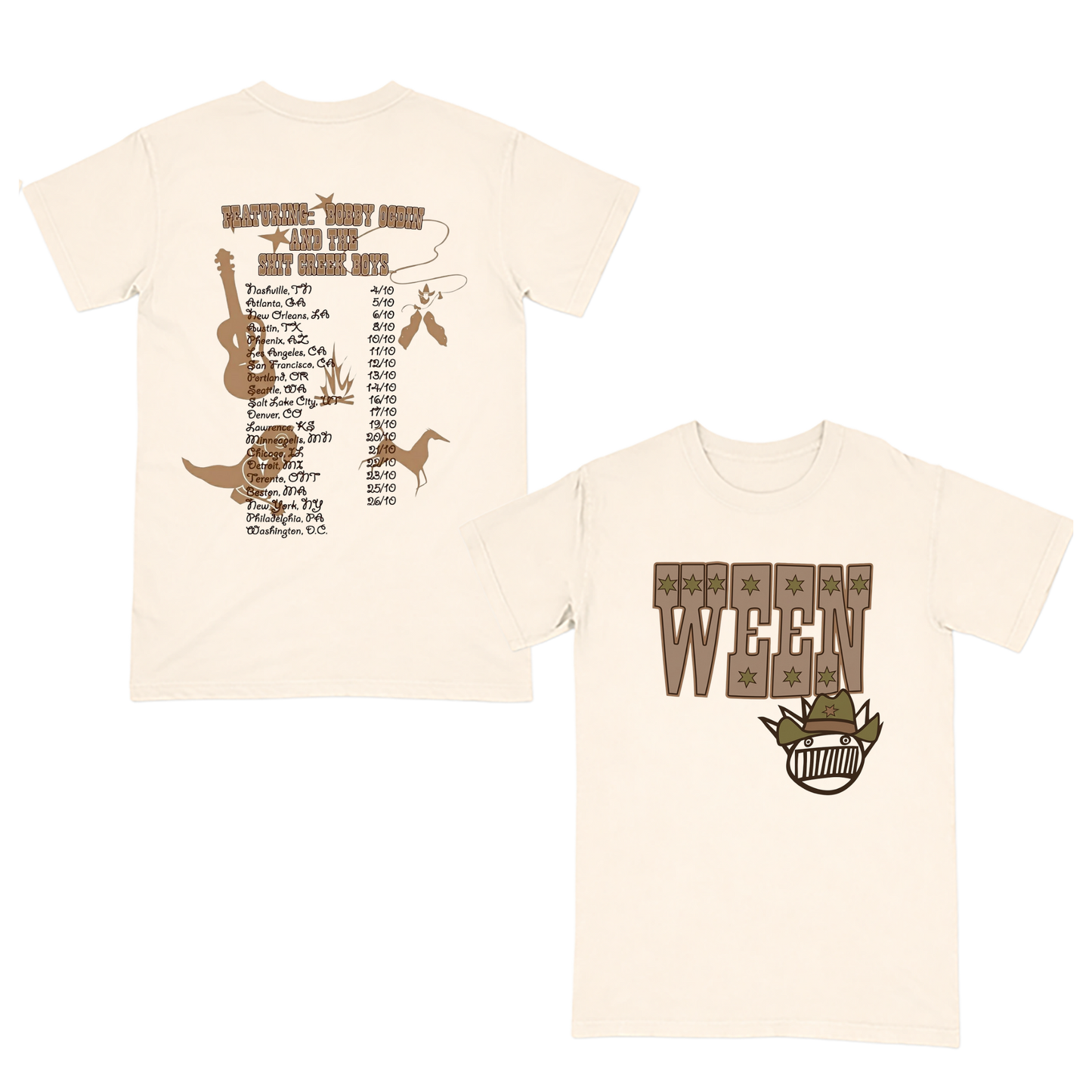12 Golden Country Greats Tour T-Shirt